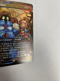 Vivi Ornitier Borderless Chocobo Track Foil Card #0570 MTG LP - Image 2