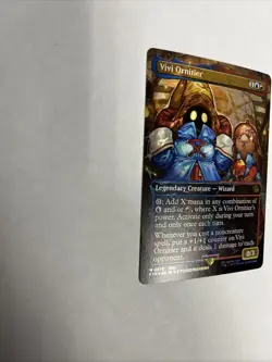 Vivi Ornitier Borderless Chocobo Track Foil Card #0570 MTG LP - Image 5