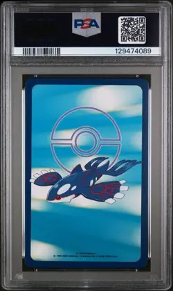 PSA 10 GEM MINT 2003 POKEMON SAPPHIRE VERSION PLAYING CARDS TORCHIC ACE - Image 2