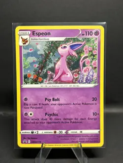 Espeon - SWSH174 Pokemon SWSH: Sword & Shield Promo Cards Holo Promo LP - Image 1