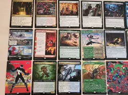 MTG Marvel Spider-Man Non-Foil Lot 275 Cards Common, Uncommon, Rare, Mythic - Image 2