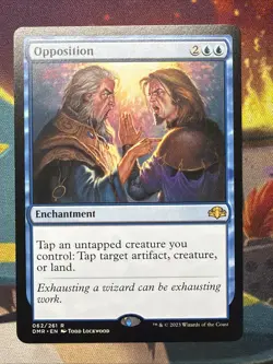 1x Opposition- Dominaria Remastered- NM- Mtg Magic The Gathering Card - Image 1