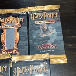 Harry Potter WOTC Adventures at Hogwarts Booster Packs (Set of 5) 11 Cards Each - Image 3