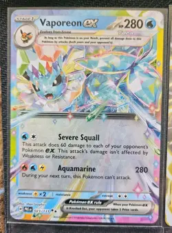 Pokemon Prismatic Evolutions 7 EX Cards and 3 Ultra Rare Cards Mint Condition - Image 2