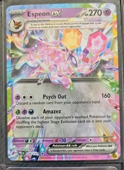 Pokemon Prismatic Evolutions 7 EX Cards and 3 Ultra Rare Cards Mint Condition - Image 4