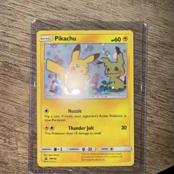 Pikachu - SM162 - Pokemon Sun & Moon Promo Holo Rare Card NM - Image 1