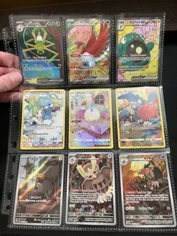 Binder Pokemon Card Collection Lot Wotc Vintage Full Art Vintage More - Image 1