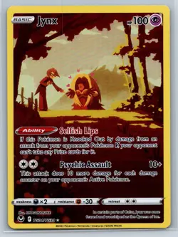 Jynx - Silver Tempest TG04/TG30 Trainer Gallery CHR Pokemon TCG Card NM - Image 1