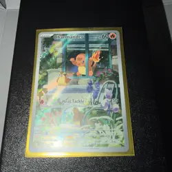 Pokemon TCG Obsidian Flames Charmander Promo Card SVPEN044 Near Mint Condition - Image 1