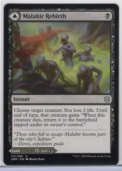 1x Malakir Rebirth - Zendikar Rising - Near Mint - Image 1