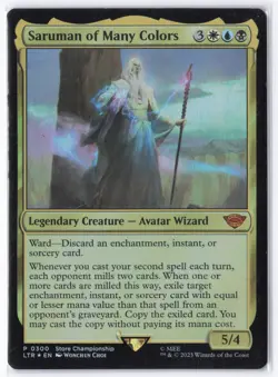 Saruman of Many Colors P Game Day & Store Championship Promos 300 MP - Image 1