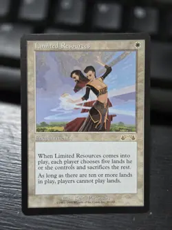 1x Limited Resources Exodus MTG Magic the Gathering /NM - Image 1