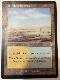 1x Magic The Gathering Odyssey Skycloud Expanse #327/350 MTG - Image 3