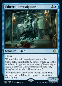 Ethereal Investigator [Innistrad: Crimson Vow Commander] Magic MTG - Image 1