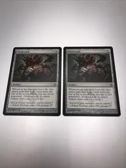 Mindcrank X2 New Phyrexia MTG Magic The Gathering BOTH MINT - Image 1