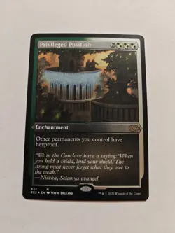 MTG Privileged Position (532/686) Double Masters 2022 LP FOIL- Etched - Image 1