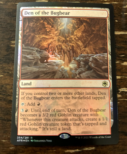 MTG Foil - Den of the Bugbear - 254 / NM / English, DnD - Image 1