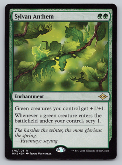 Sylvan Anthem - Modern Horizons 2 MTG - Image 1