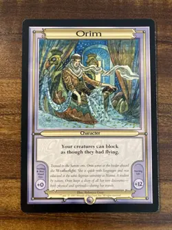 Magic The Gathering✨ORIM - OVERSIZED✨Vanguard NM RARE Series #2 1997 R. Guay Art - Image 2
