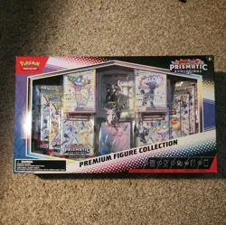 Pokemon Prismatic Evolutions Premium Figure Collection New Sealed - Image 1
