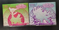 Pokemon Temporal Forces Elite Trainer Box ETBs ART SET (SEALED) - Image 1