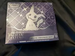 Nintendo Pokemon TCG Scarlet & Violet Paldean Fates Elite Trainer Box - 9 Packs 820650856181 - Image 1