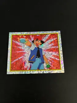 Pokemon Ash Merlin Sticker Holo 3 Prism Series 2 Vintage Sticker - Image 2