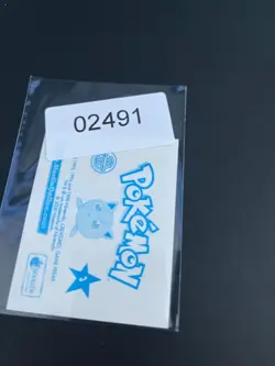 Pokemon Ash Merlin Sticker Holo 3 Prism Series 2 Vintage Sticker - Image 5