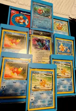 Pokemon TCG Vintage Magikarp Lot 1st Edition & Gyarados 8/110 Delta Species RARE - Image 1
