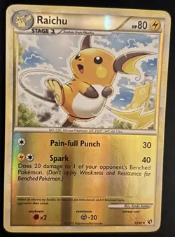 LP - Raichu 33/90 Reverse Holo - Undaunted - Pokemon TCG - Image 1