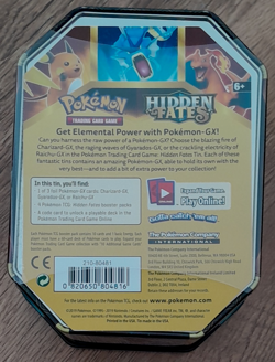 Pokemon TCG Hidden Fates Gyarados GX Tin New & Sealed - Image 2