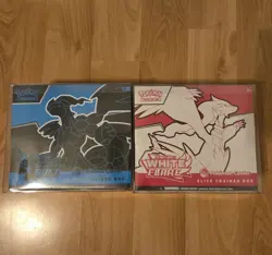 Pokemon Center Black Bolt and White Flare Elite Trainer Box Sealed ETB Protector - Image 1