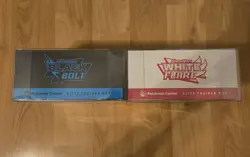 Pokemon Center Black Bolt and White Flare Elite Trainer Box Sealed ETB Protector - Image 5