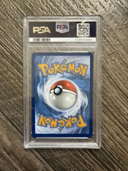 2025 POKEMON SVP EN-SV BLACK STAR PROMO #208 VICTINI PSA 8 - Image 2