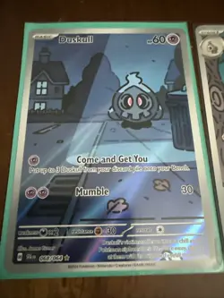 Pokemon Duskull 68/64 Dusclops 69/64 Dusknoir 70/64 Shrouded Fable Evolution - Image 2