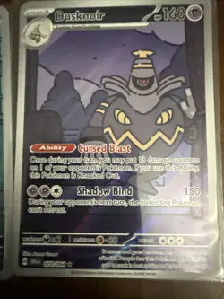 Pokemon Duskull 68/64 Dusclops 69/64 Dusknoir 70/64 Shrouded Fable Evolution - Image 5