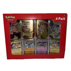 1 box Scarlet & Violet 151 Mini Tins 4 Pack SAMS CLUB SEALED Pokemon TCG - Image 1