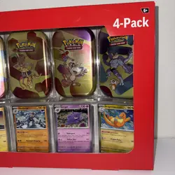 1 box Scarlet & Violet 151 Mini Tins 4 Pack SAMS CLUB SEALED Pokemon TCG - Image 3