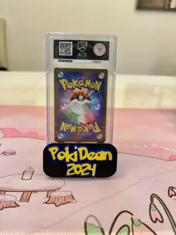 2023 Pokemon Japanese Slowpoke AR #082 - Violet ex - ACE Grading Gem Mint 10 - Image 2