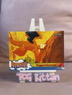 Topps Pokemon - Trapped Charizard- 51 - Non-Holo Pikachu's Vacation TCGKITTEN - Image 1