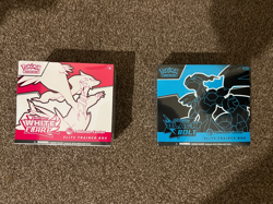 Pokemon Center White Flare & Black Bolt ETB Elite Trainer Box Sealed Pokemon TCG - Image 1