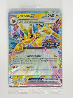Jolteon Ex Stamped SEALED Pokemon Prismatic Evolutions Promo Surprise Box 030 - Image 1