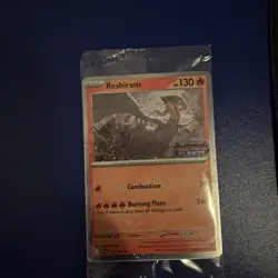 Reshiram 017/094 - Holo Rare - Pokemon TCG: Phantasmal Flames - NM stamped promo - Image 1