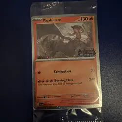 Reshiram 017/094 - Holo Rare - Pokemon TCG: Phantasmal Flames - NM stamped promo - Image 2