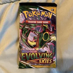 Pokemon TCG Booster Pack - Sword & Shield Evolving Skies - NEW / SEALED *(X1)* 820650808777 - Image 1