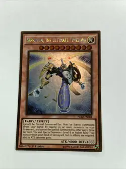 Yu Gi Oh Sephylon, the Ultimate Timelord (PGL2-EN084) 1st Edition (NM) - Image 1