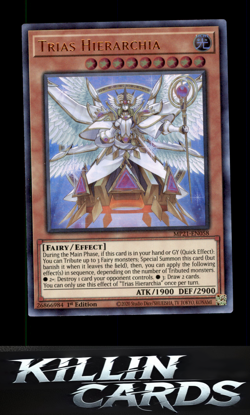 1st Edition Trias Hierarchia MP21-EN058 Ultra Rare 2021 Tin of Ancient Battles Y - Image 1