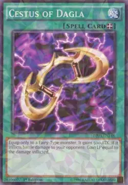 1x (LP) Cestus of Dagla - BP03-EN148 - Shatterfoil - 1st Edition YuGiOh - Image 1