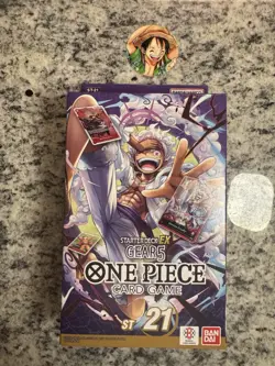 Starter Deck EX: Gear 5 - Starter Deck EX: Gear 5 (ST21) One Piece TCG LUFFY G5 - Image 1