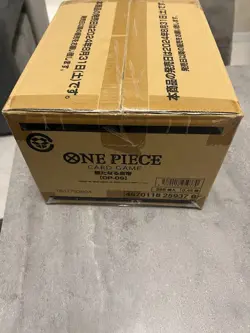 ONE PIECE TCG Sealed Case 12x Box OP9 OP-09 OP09 THE FOUR EMPERORS -JAP JAPANESE - Image 1